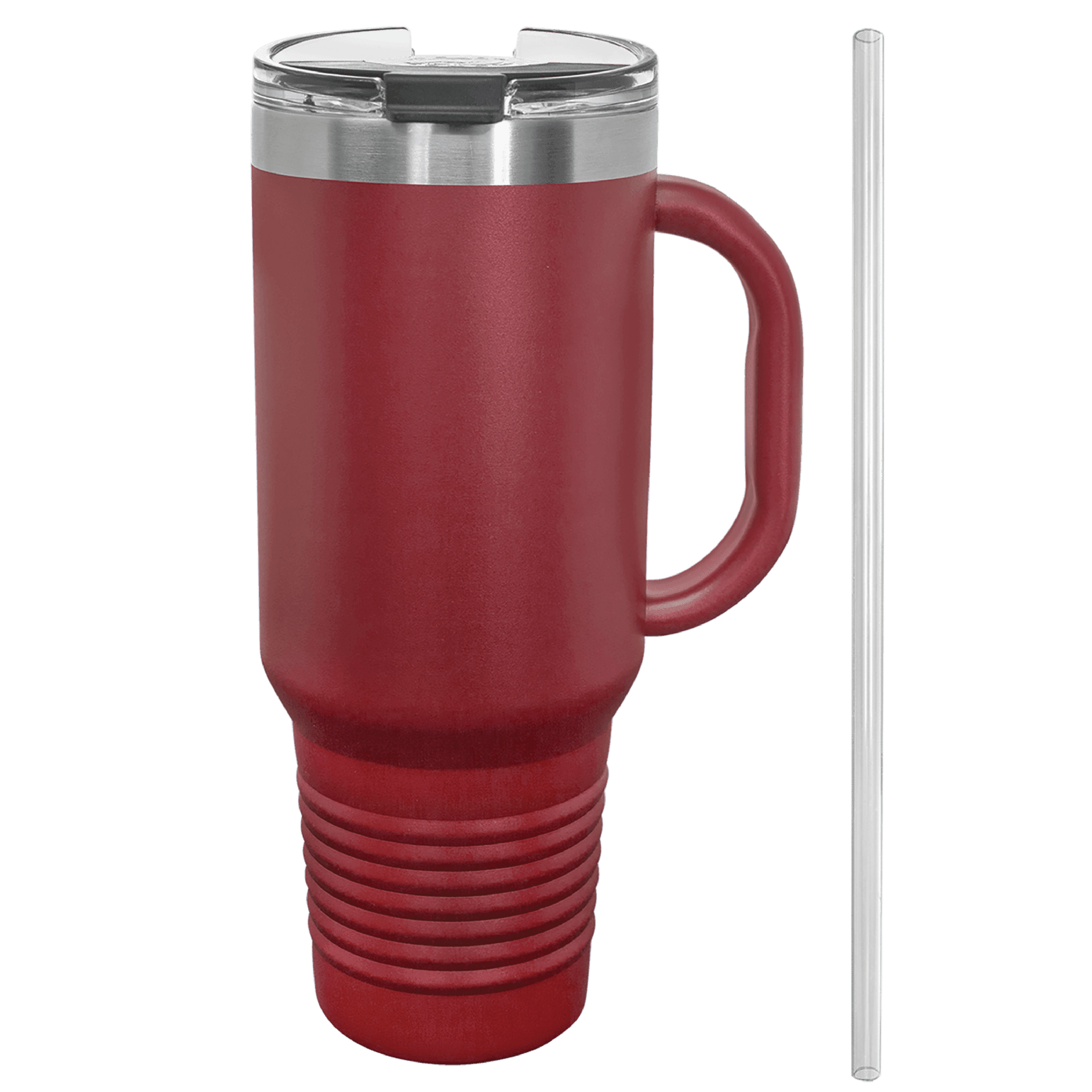 Polar Camel 40oz Stainless Steel Travel Mugs w/ Snap Lids 9
