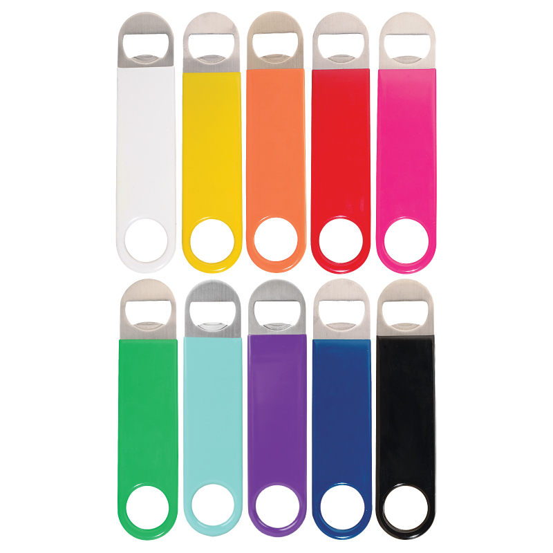 Vinyl Wrapped Paddle Style Bottle Opener