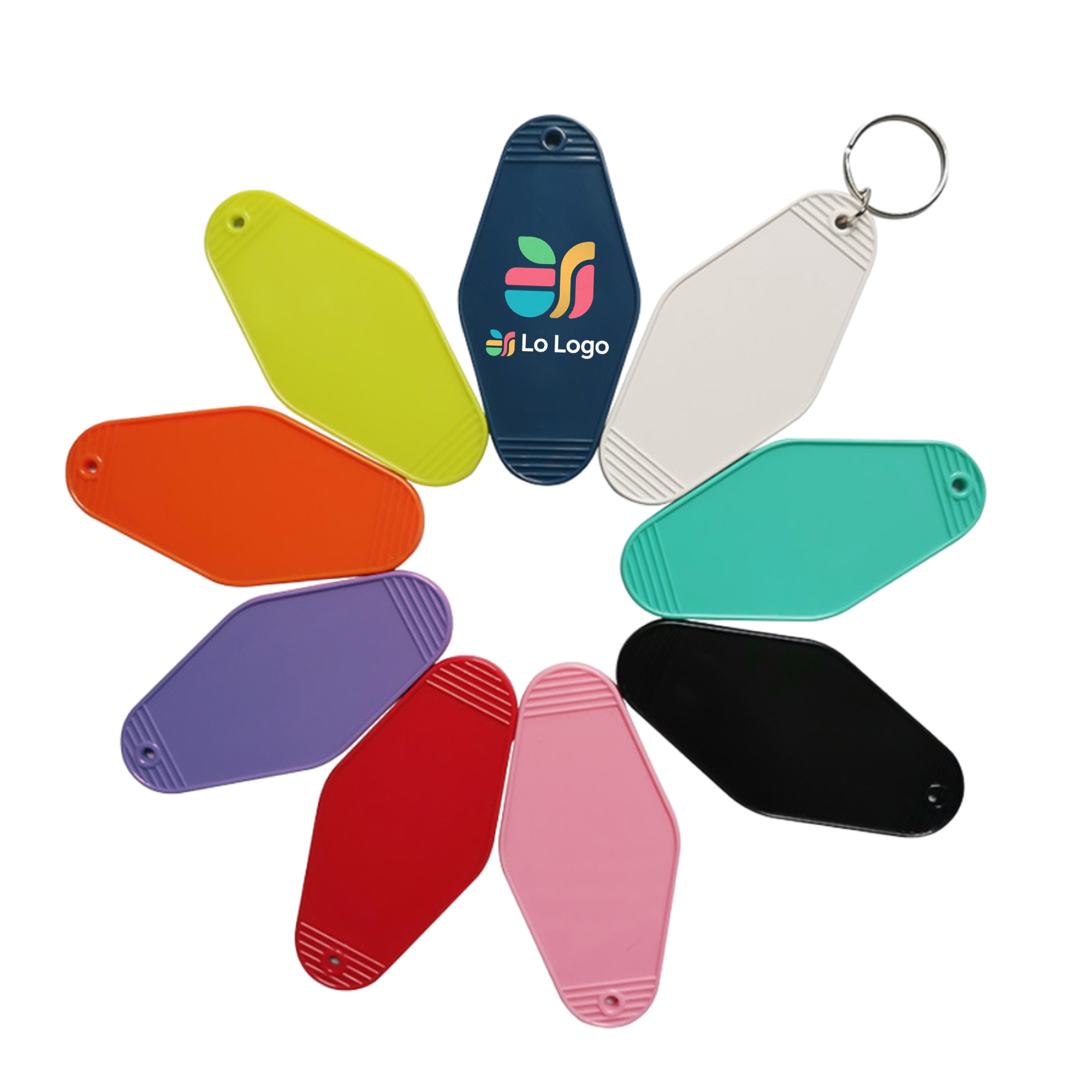 Hotel Keychain With Key Ring 1