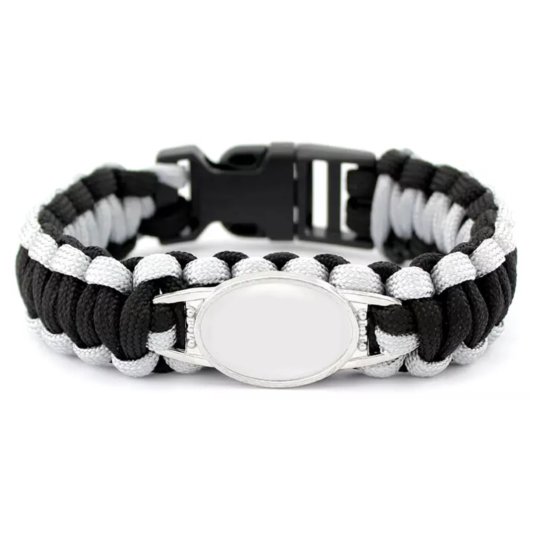 Breast Cancer Paracord Survival Bracelet 17