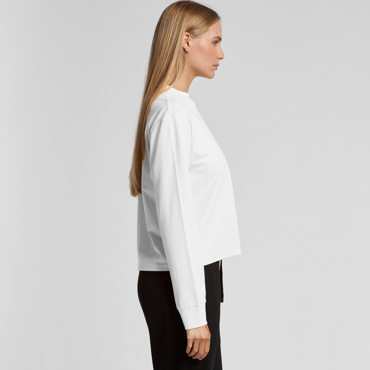 Wo's Mock L/S Tee | 4070 3