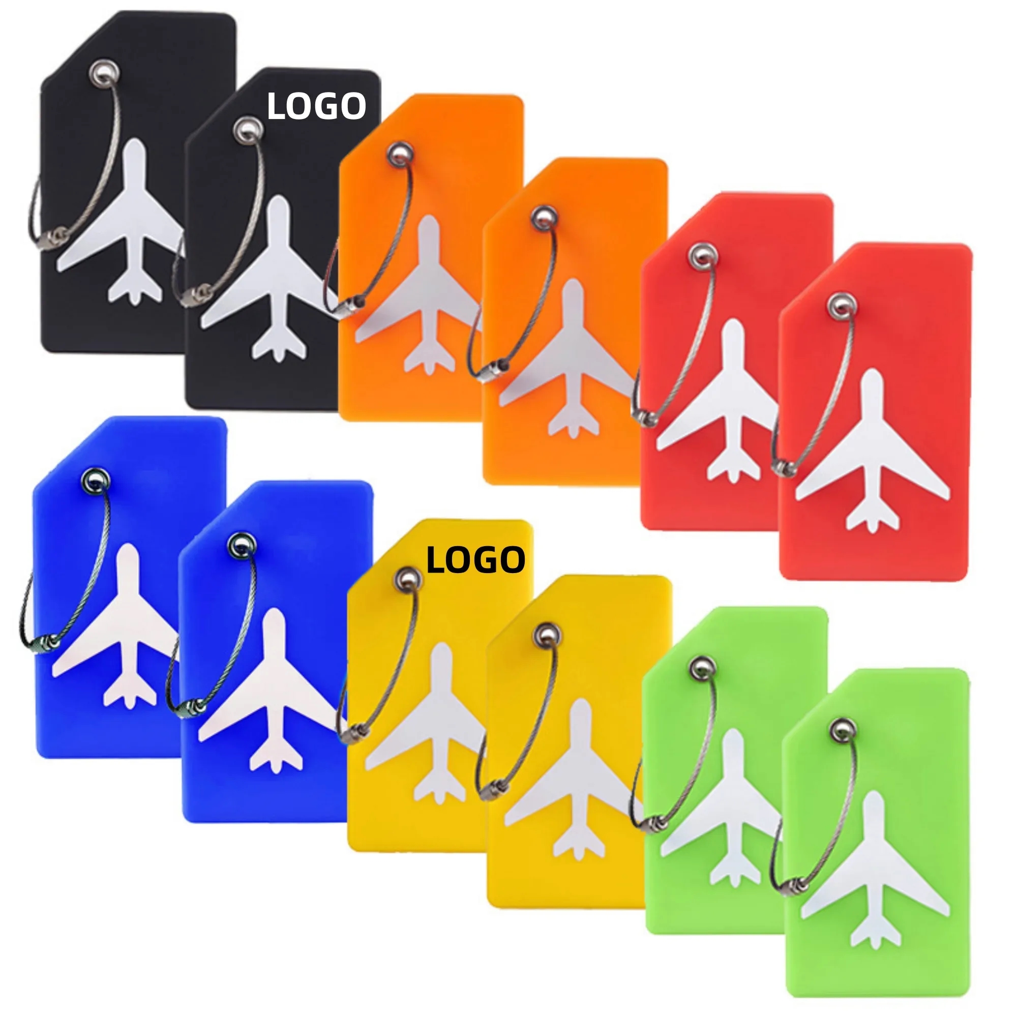 Aviation Privacy Protection Silicone Luggage Tag 2