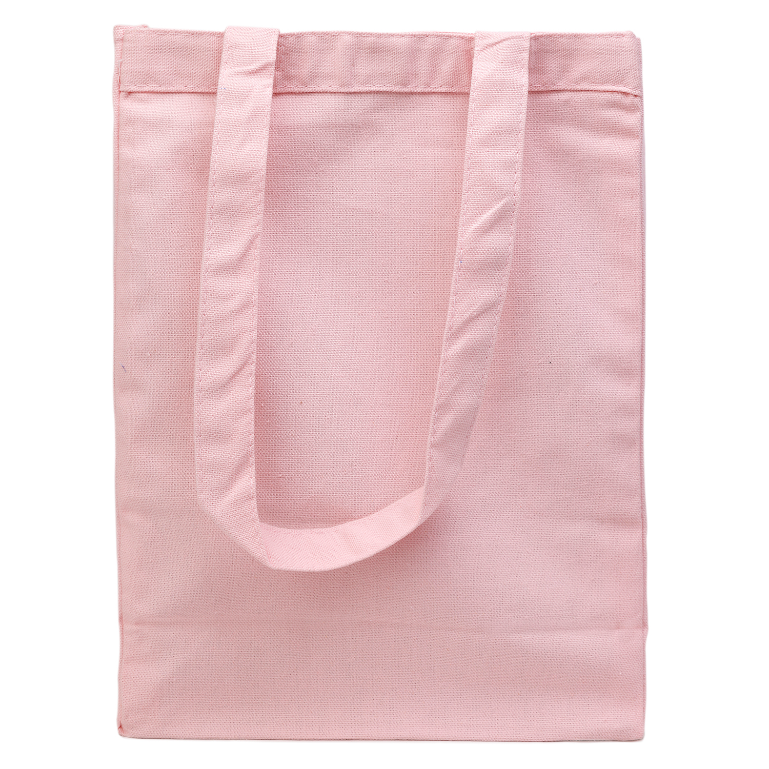 Cotton Canvas Gusset Shopping Tote Bag USA Decorated (10.5" x 14"), custom tote bag with logo imprint 3