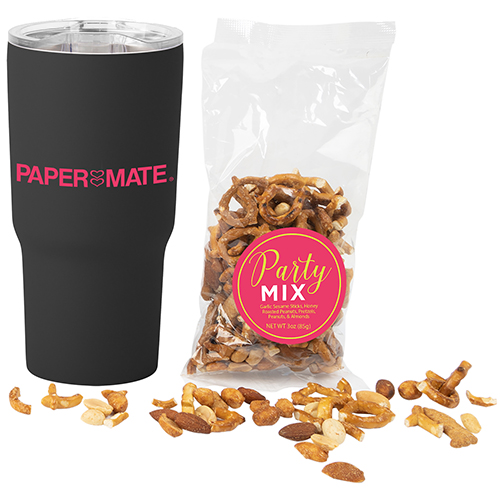Soft Touch Tumbler With Party Mix 1