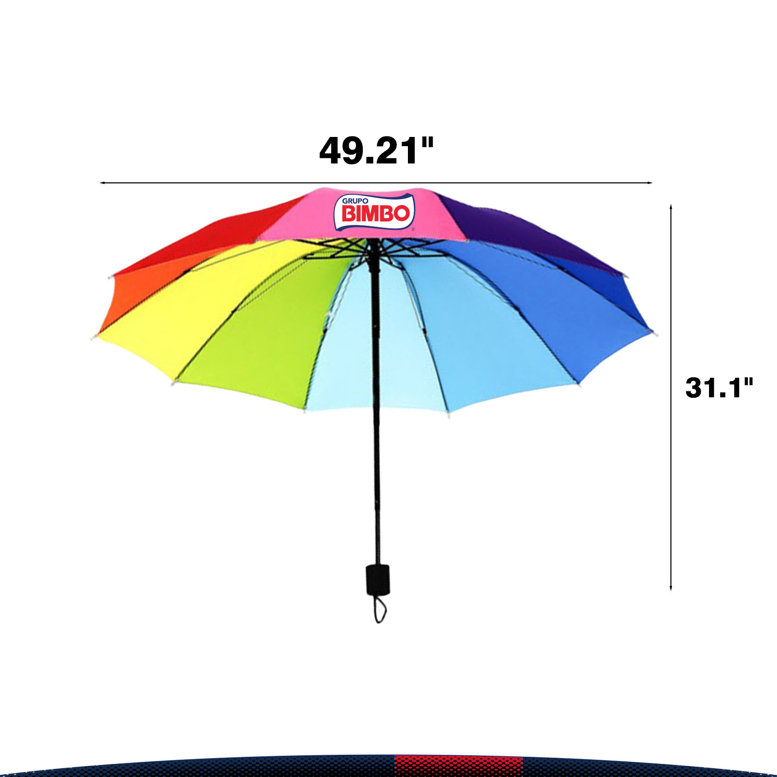 Fylex Rainbow Folding Umbrella 4