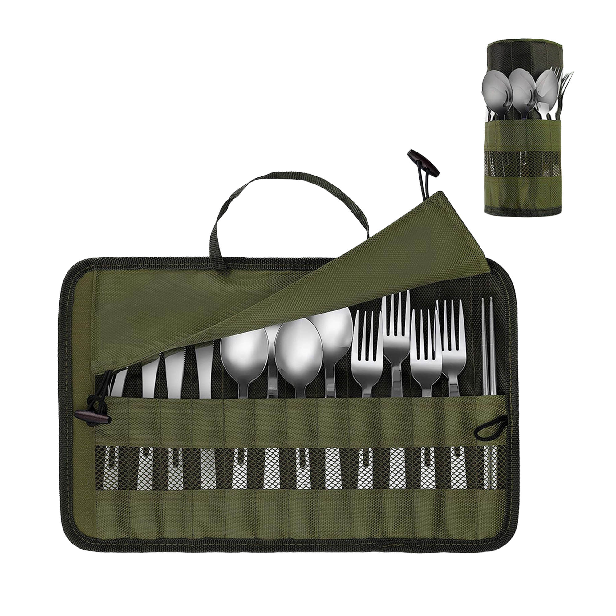 Outdoor Picnic Tableware Storage Bag 2