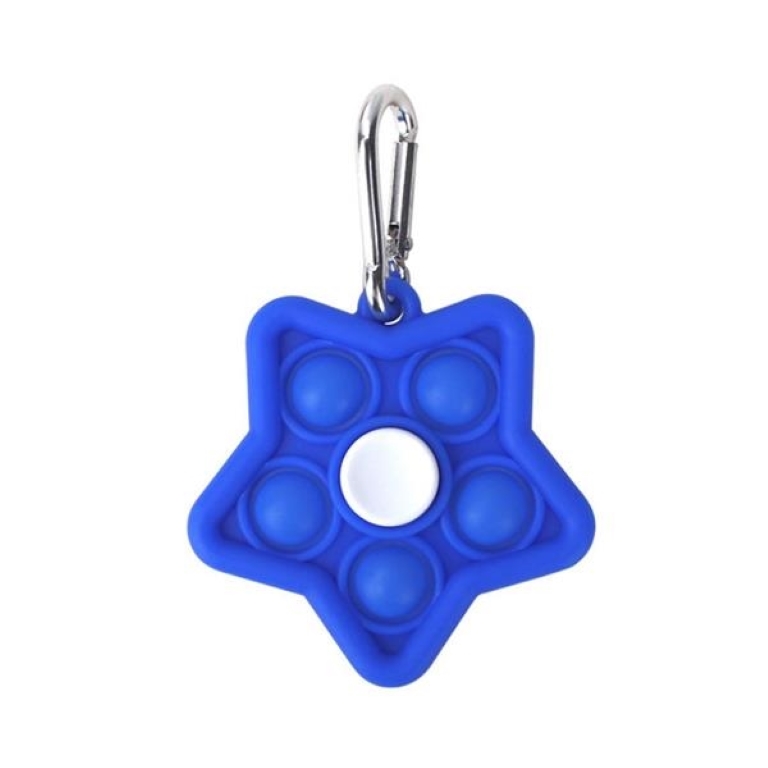 Multi Color Star Shape Silicone Finger Fidget Spinner 8