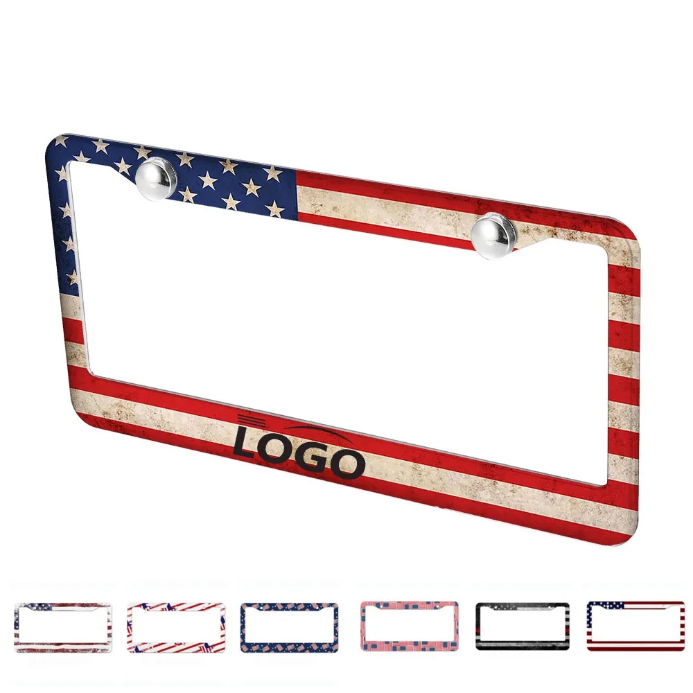 Customizable License Plate Frame 4