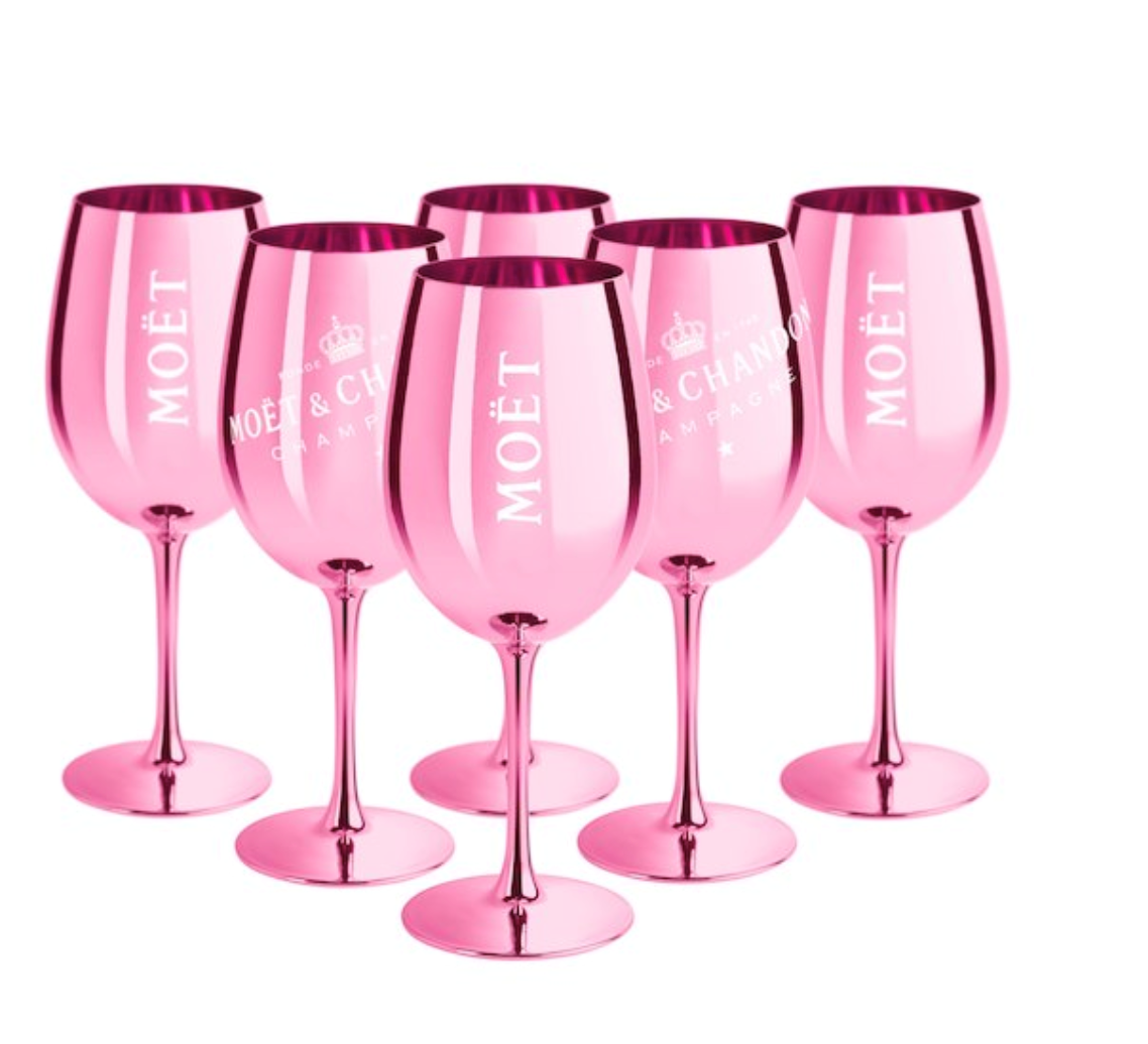 Metallic Wine Glasses 1