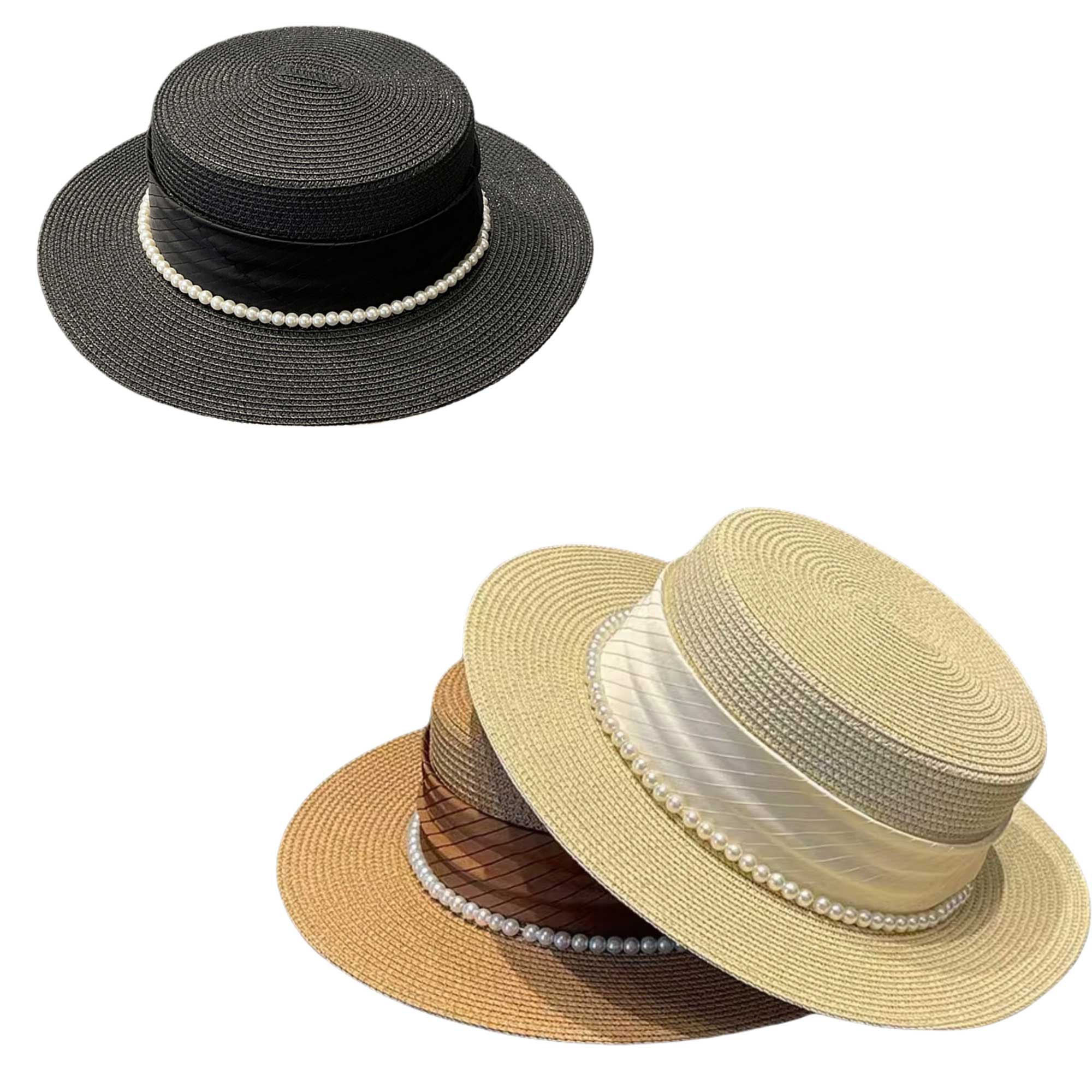 Womens Beach Sun Straw Hat 4