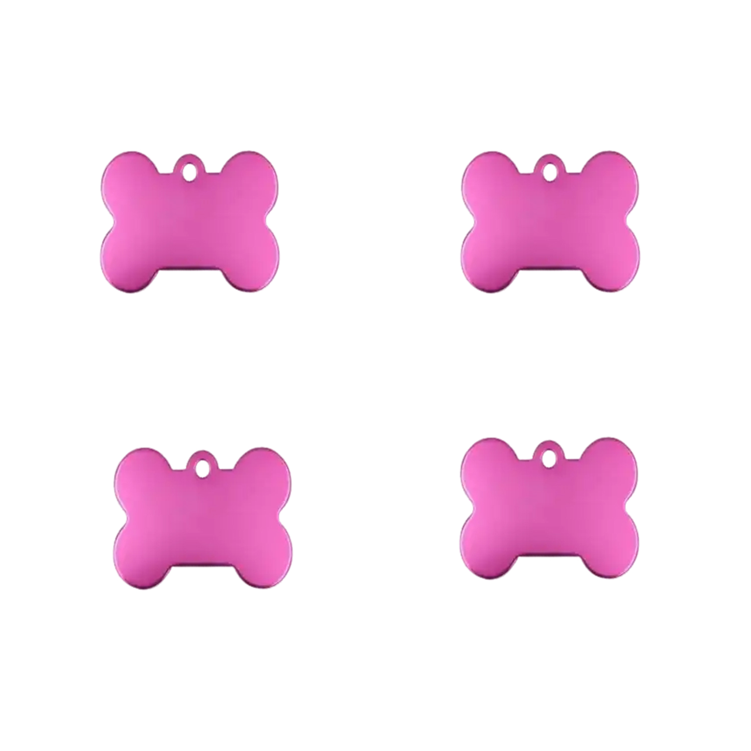 Bone Shape Aluminum Pet Tag 2