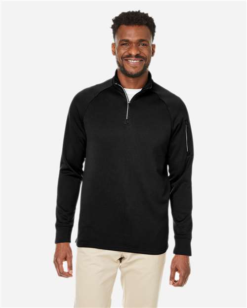 Unisex Fusion ChromaSoft™ Fleece Quarter-Zip Pullover - CE801 8