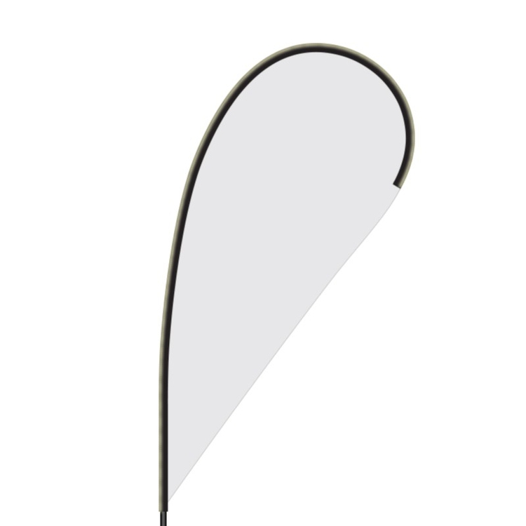 Flex Blade® LX Teardrop Banner with Pole, Single-Sided - 12.5' Event Flag 5