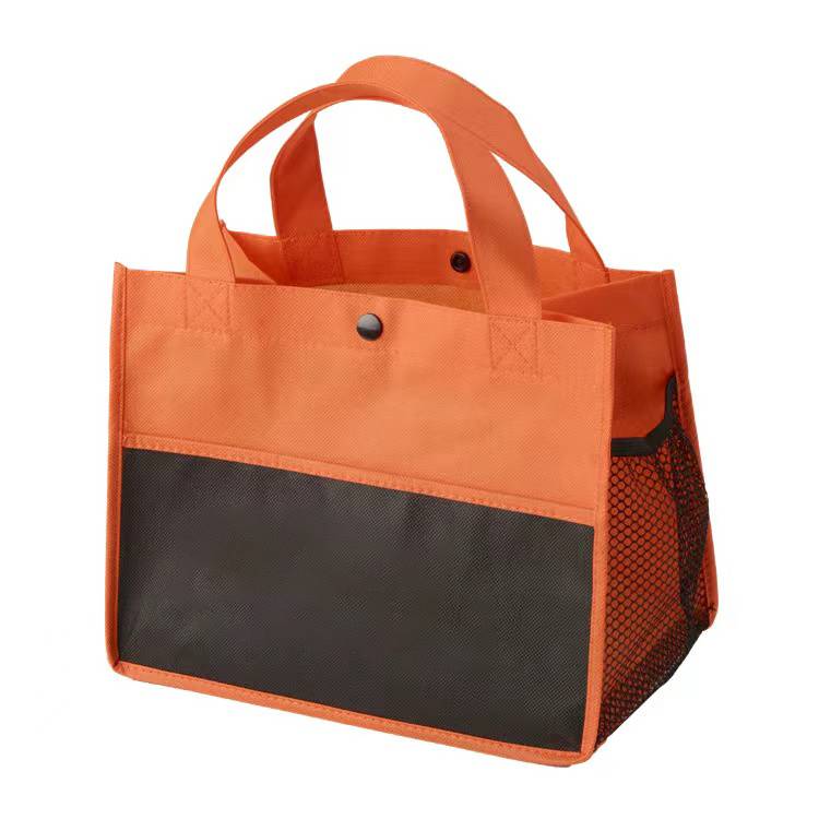 Mini Snap Non-Woven Lunch Tote Bag 2