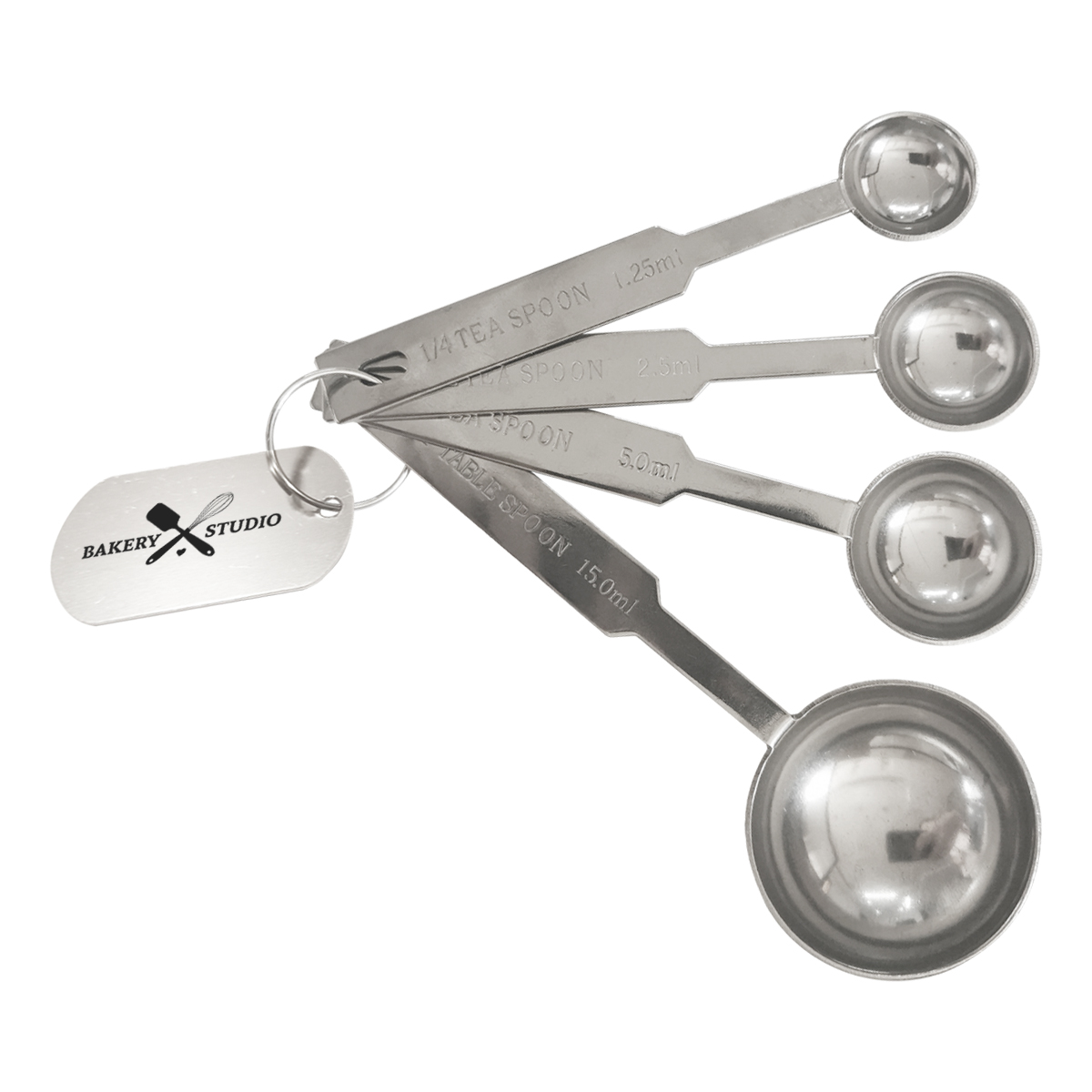 4-Pc. Stainless Steel Measuring Spoons 11