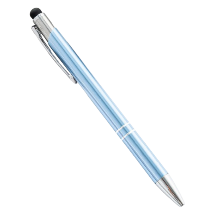 Metal Ballpoint Pen W/ Stylus 3
