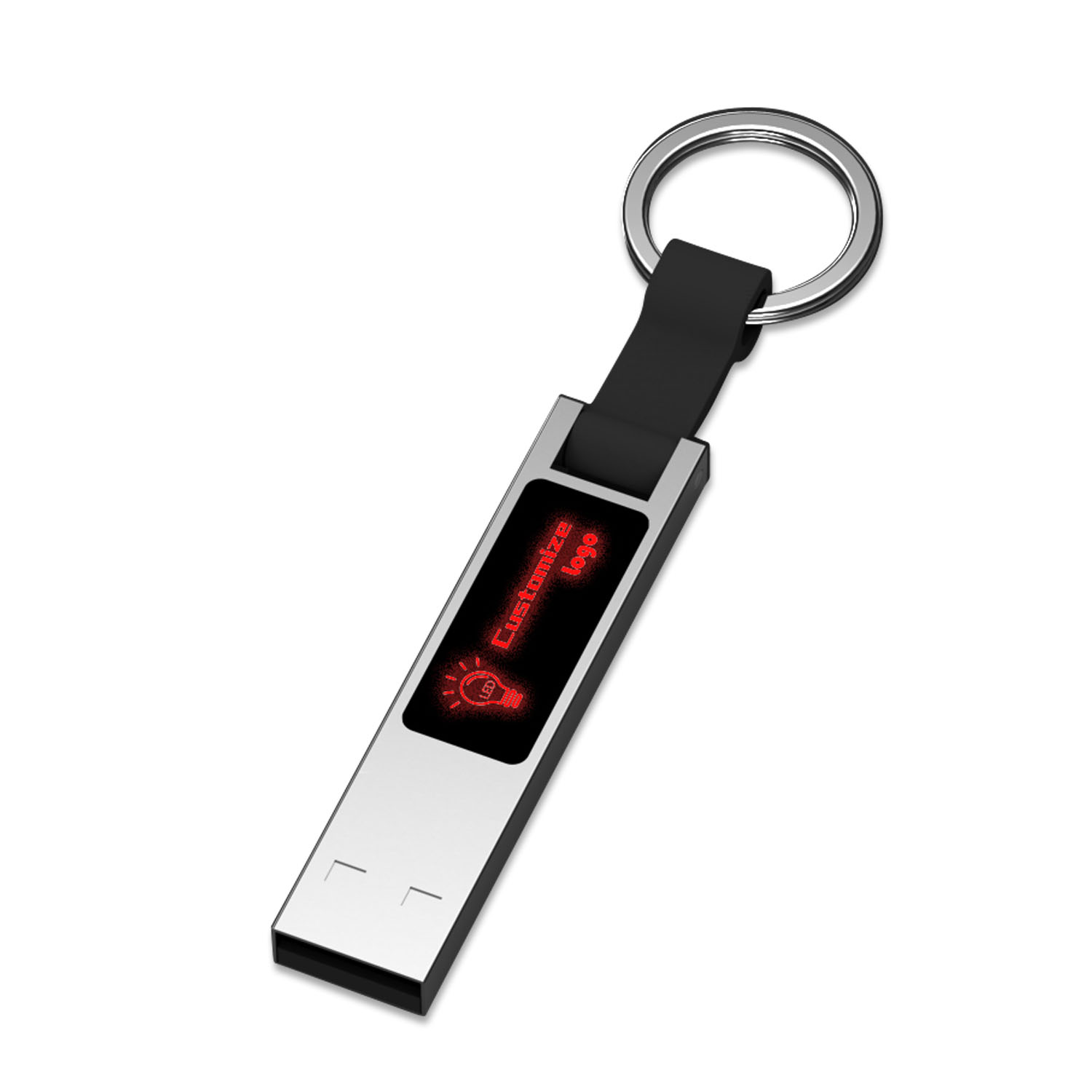 Light Up USB Key Tag 4