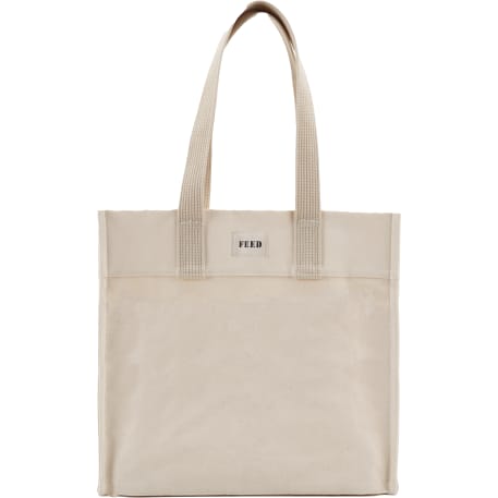 FEED Organic Cotton Market Tote, custom tote bag with logo imprint 24