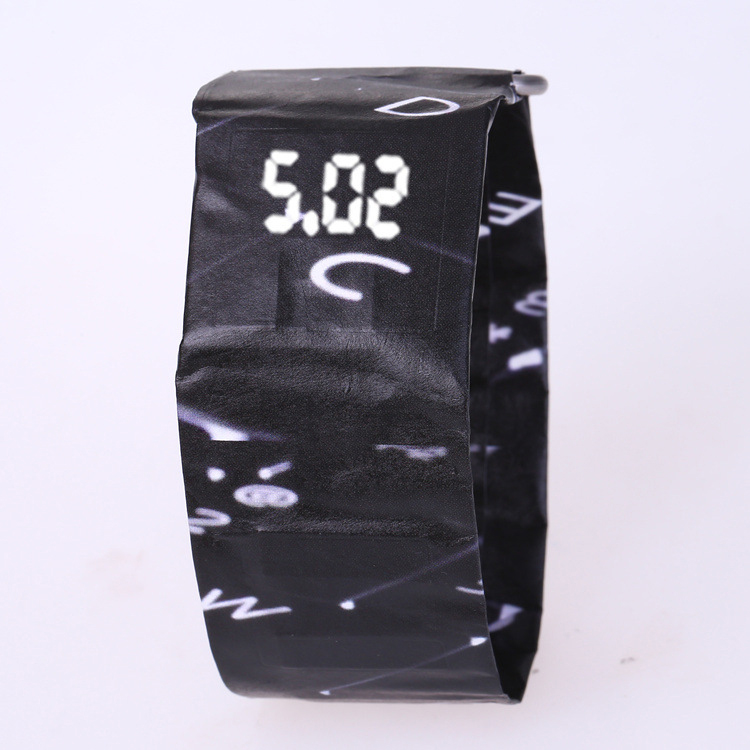 Digital Wrist Paper Watch 4