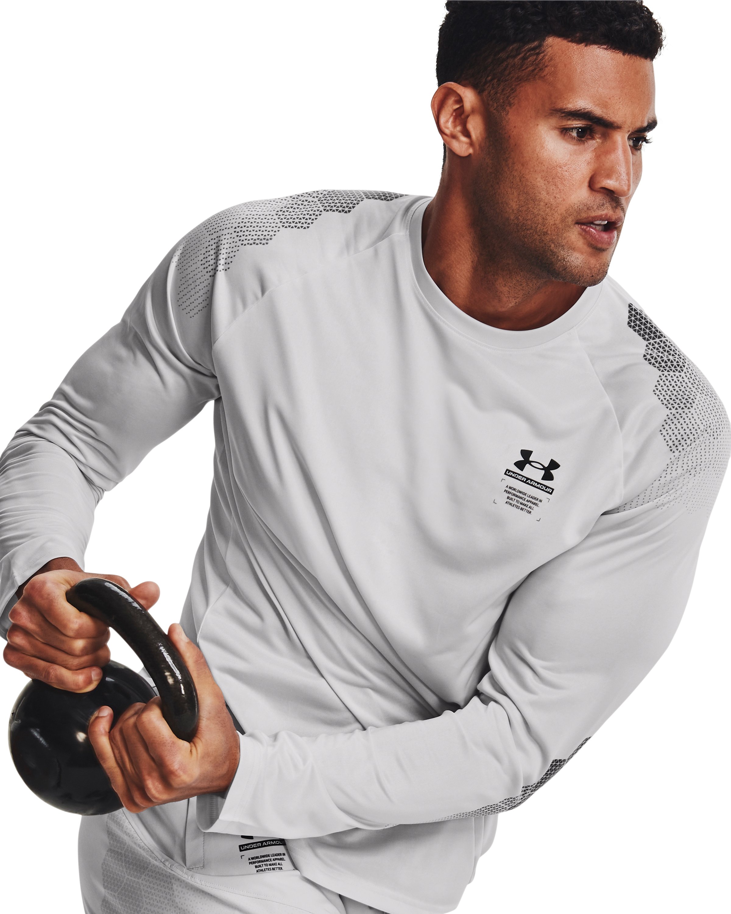 UA ArmourPrint Men's Long Sleeve 2