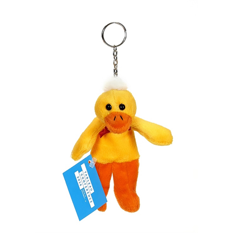 Stuffed Animal Keychain - Duck 2