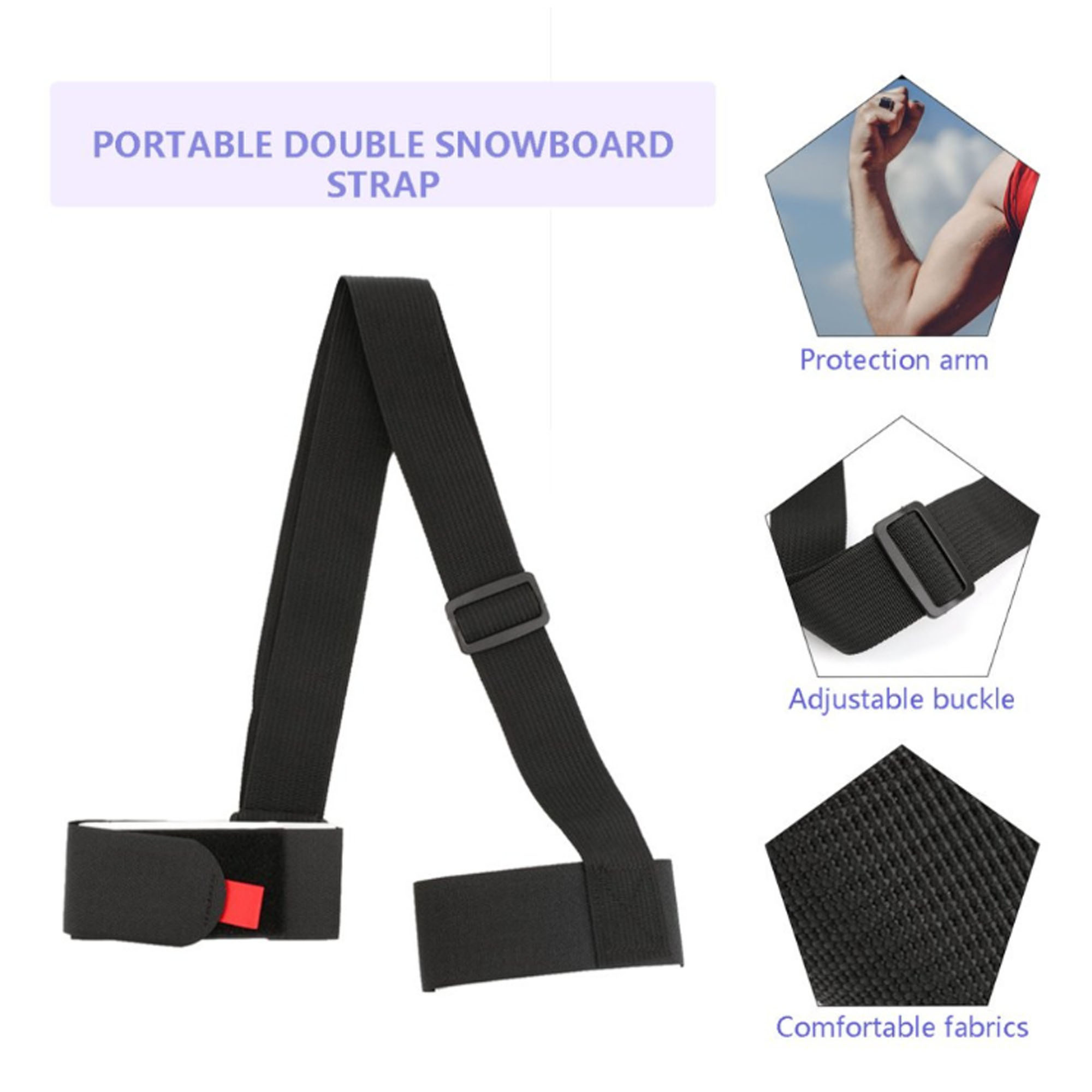 Adjustable Ski Strap 4