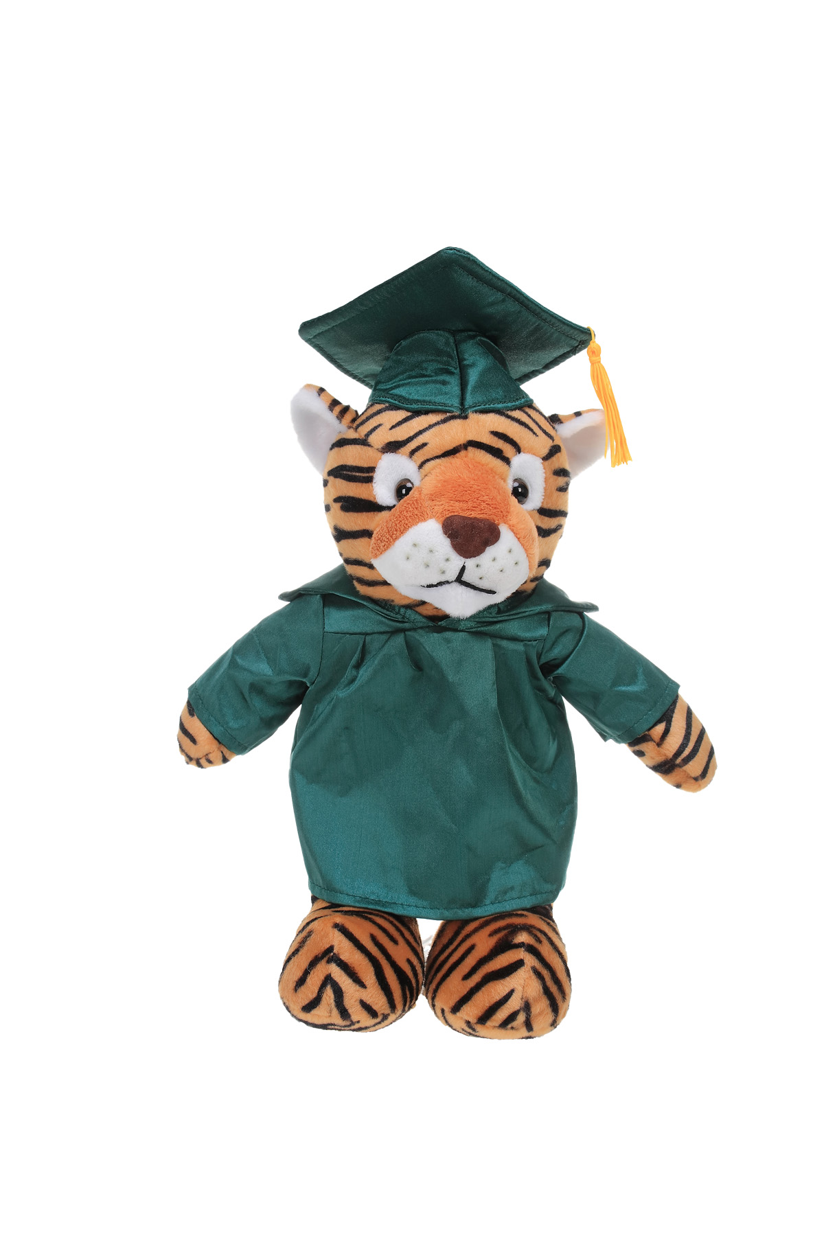 Soft Plush Tiger in Graduation Cap & Gown Stuffed Animal 6