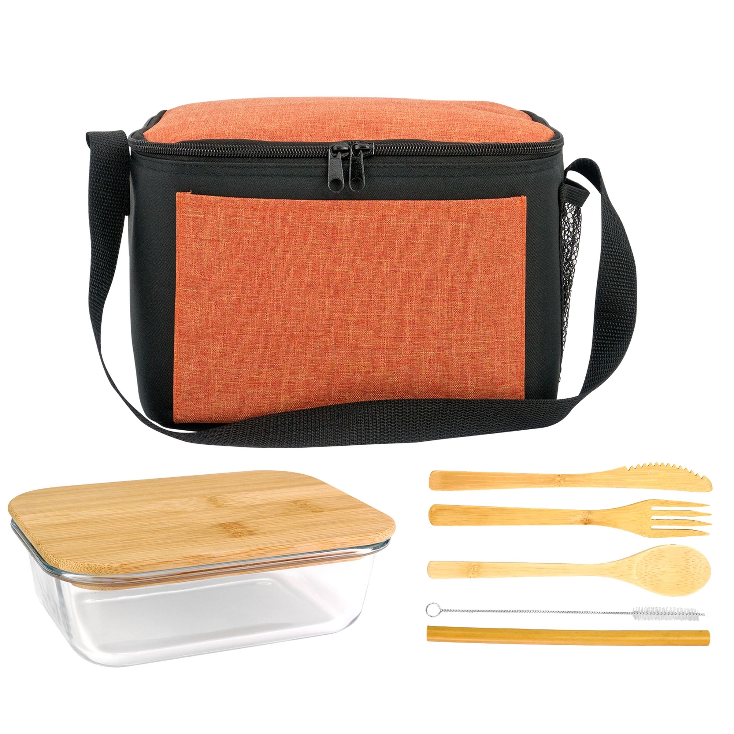 Ridge Bamboo Lunch Cooler 6
