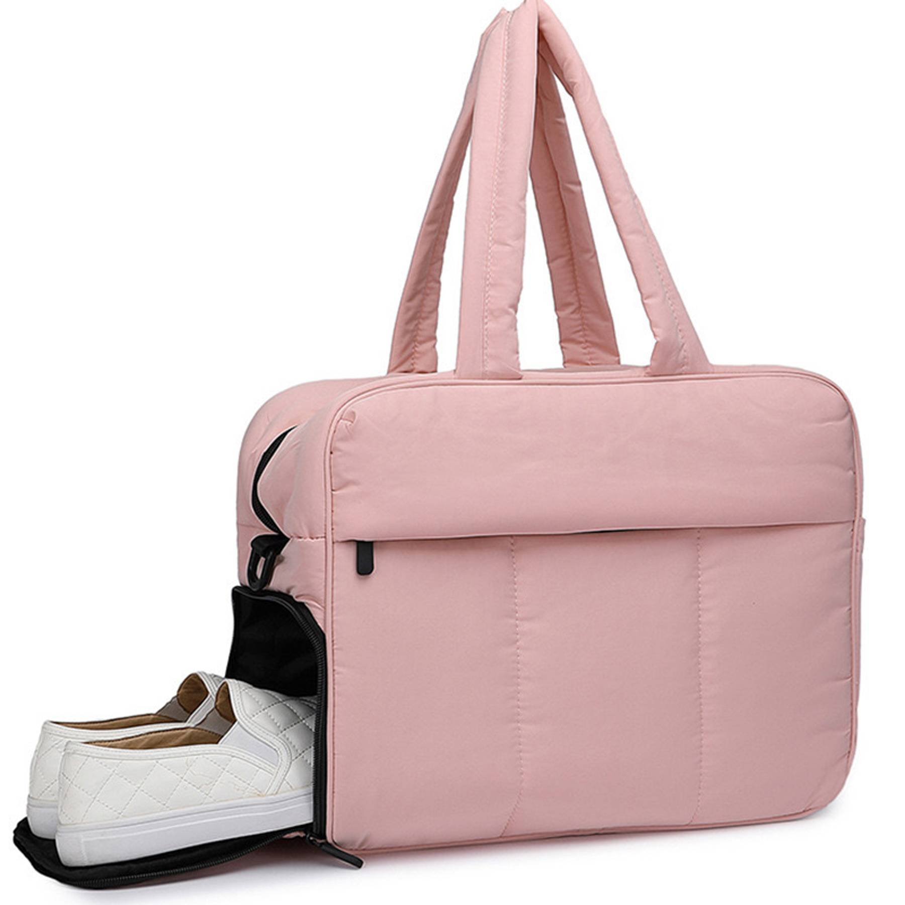 Luggage Duffel Tote Bag with Wet Pocket Shoe Compartment 8
