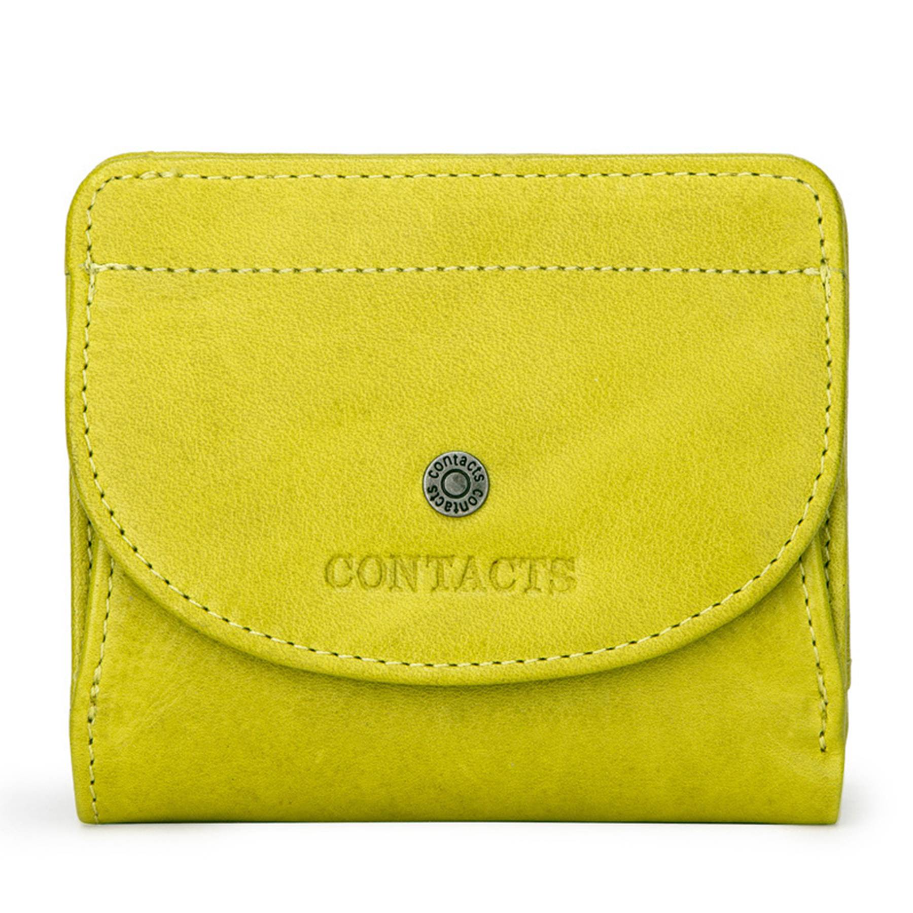 Leather Slim Bifold Purse Card Holder Wallets Women 5