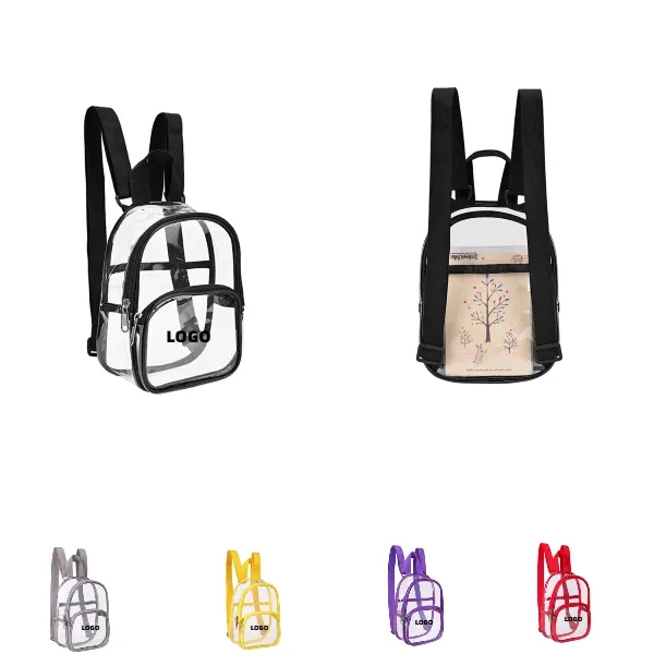 Clear PVC Waterproof Sports Backpack 3