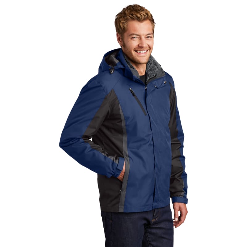 Port Authority Colorblock 3-in-1 Jacket. 8