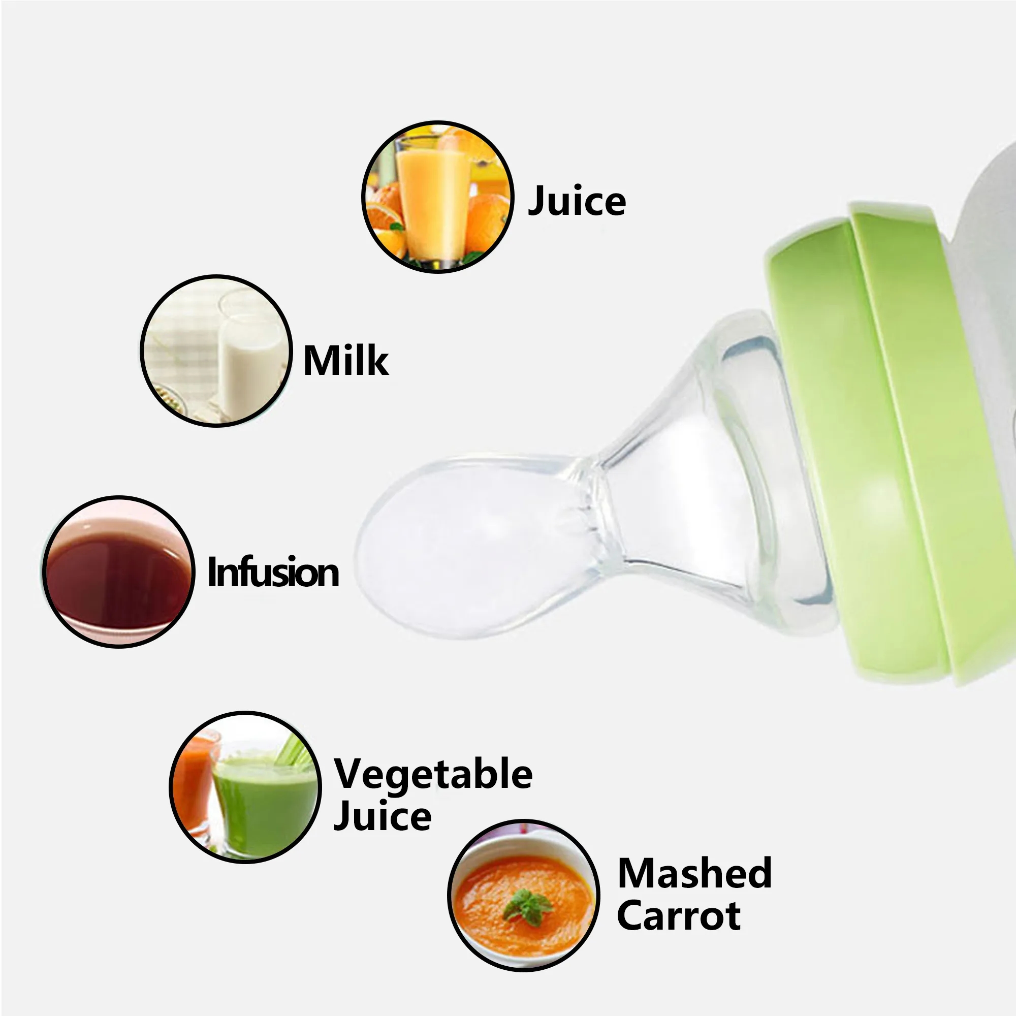 Infant Wide-mouth Feeding Bottle 2