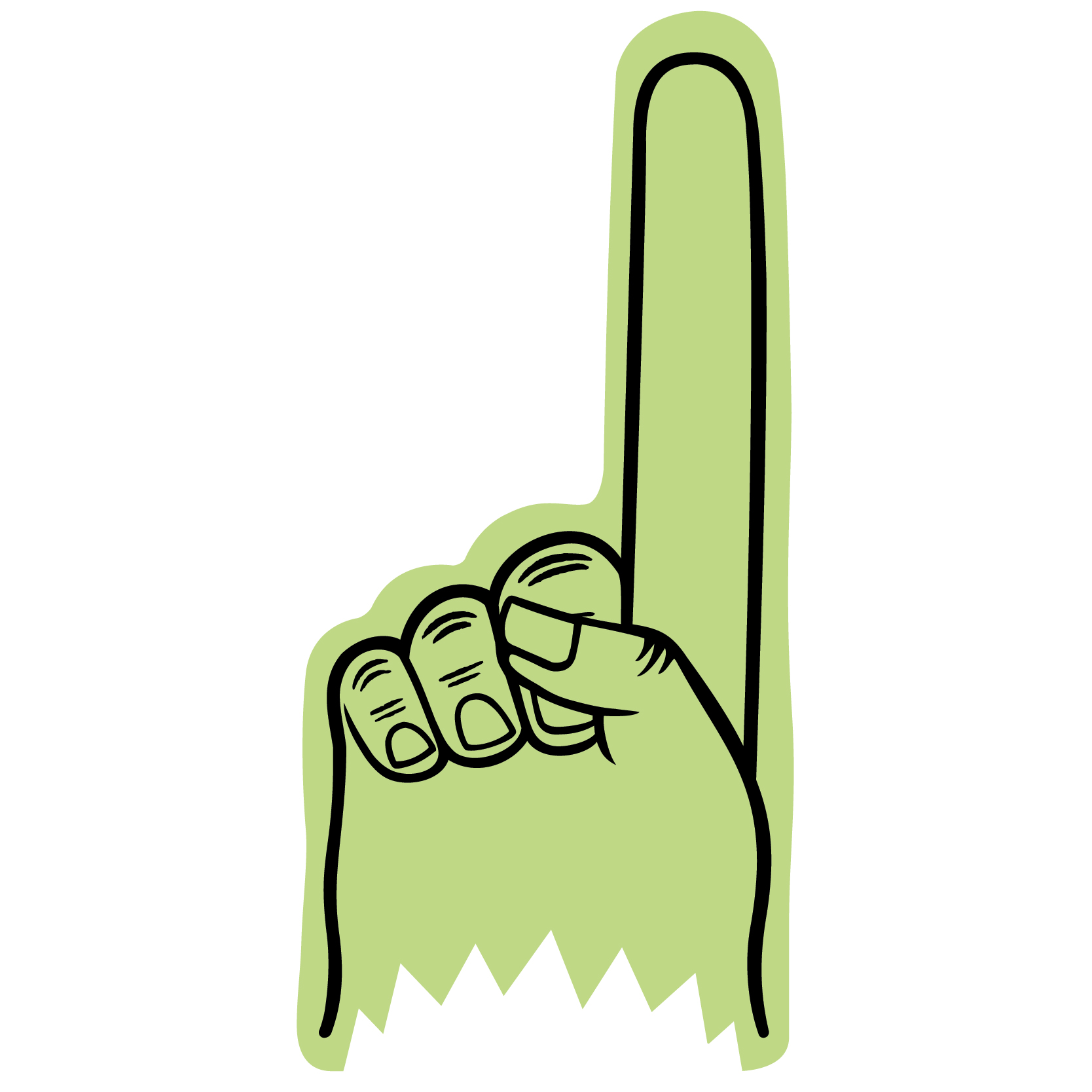 Shark Bite Foam Hand 31