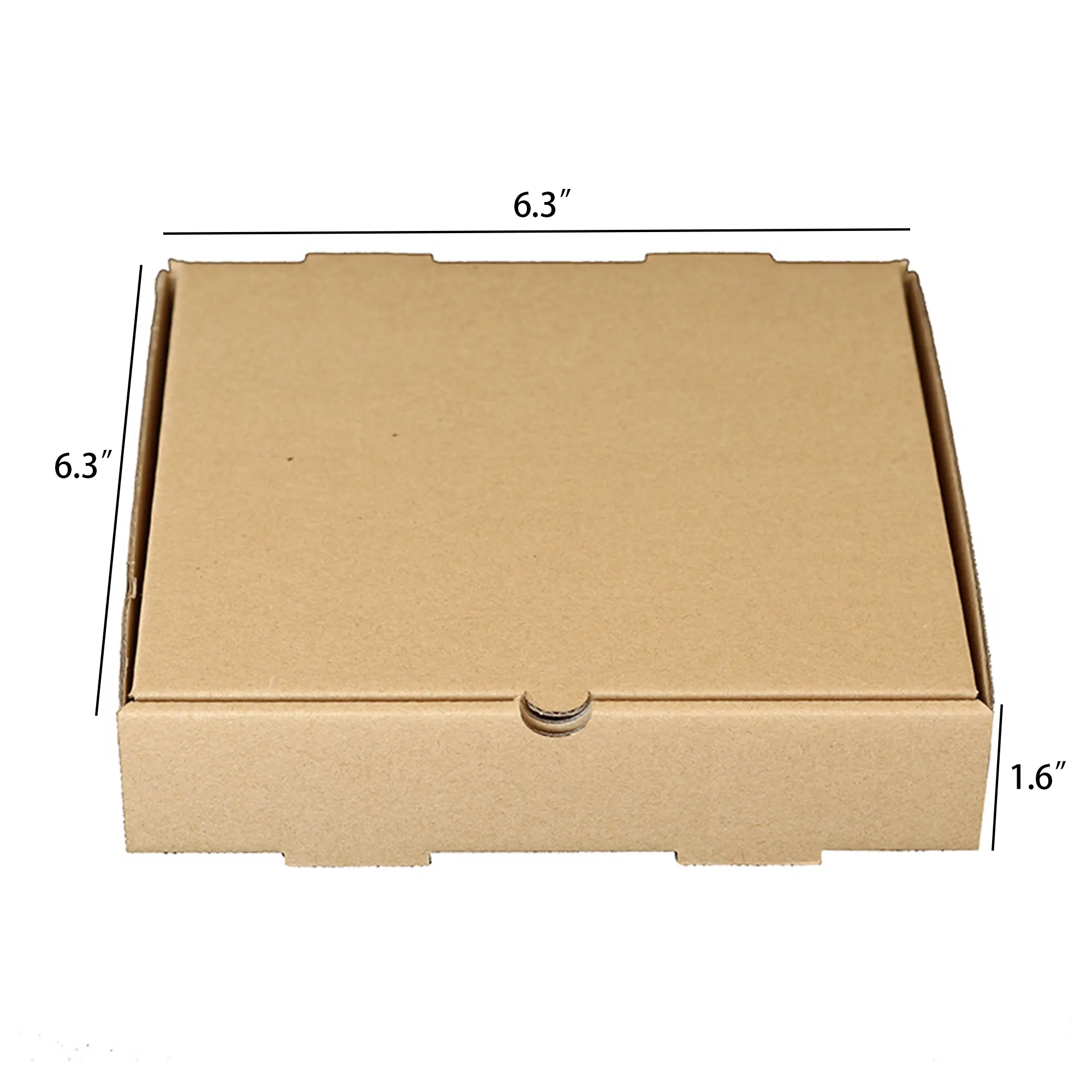 Thickening Brown Pizza Box 2