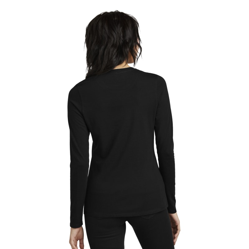 District Women's Perfect Blend CVC Long Sleeve Tee 4
