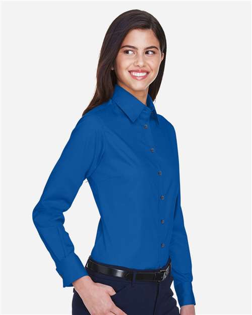 Women's Easy Blend™ Twill Dress Shirt with Stain-Release - M500W 123