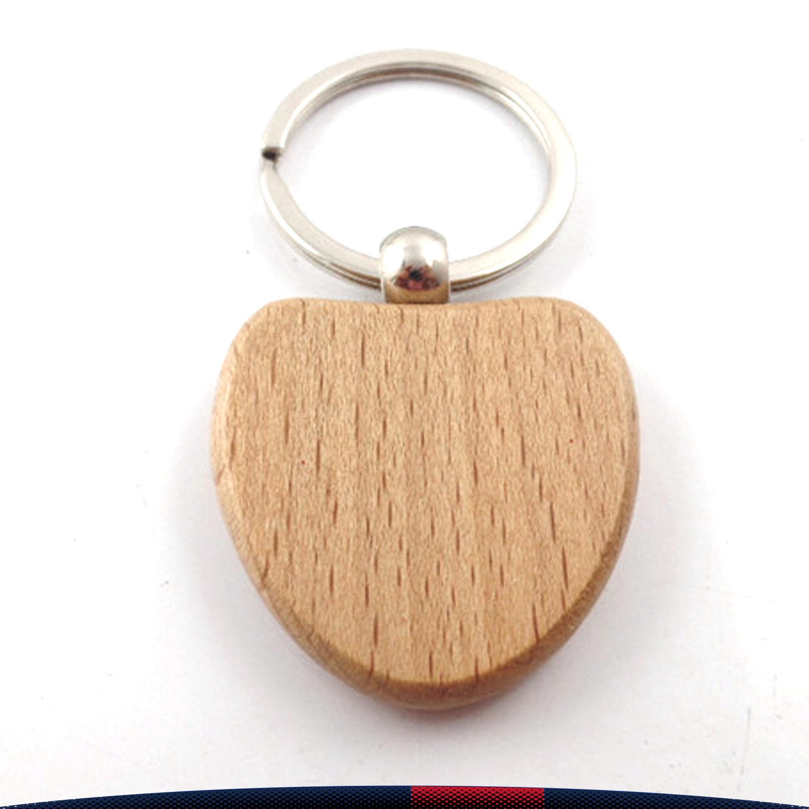 Winky Wooden Keychain 1
