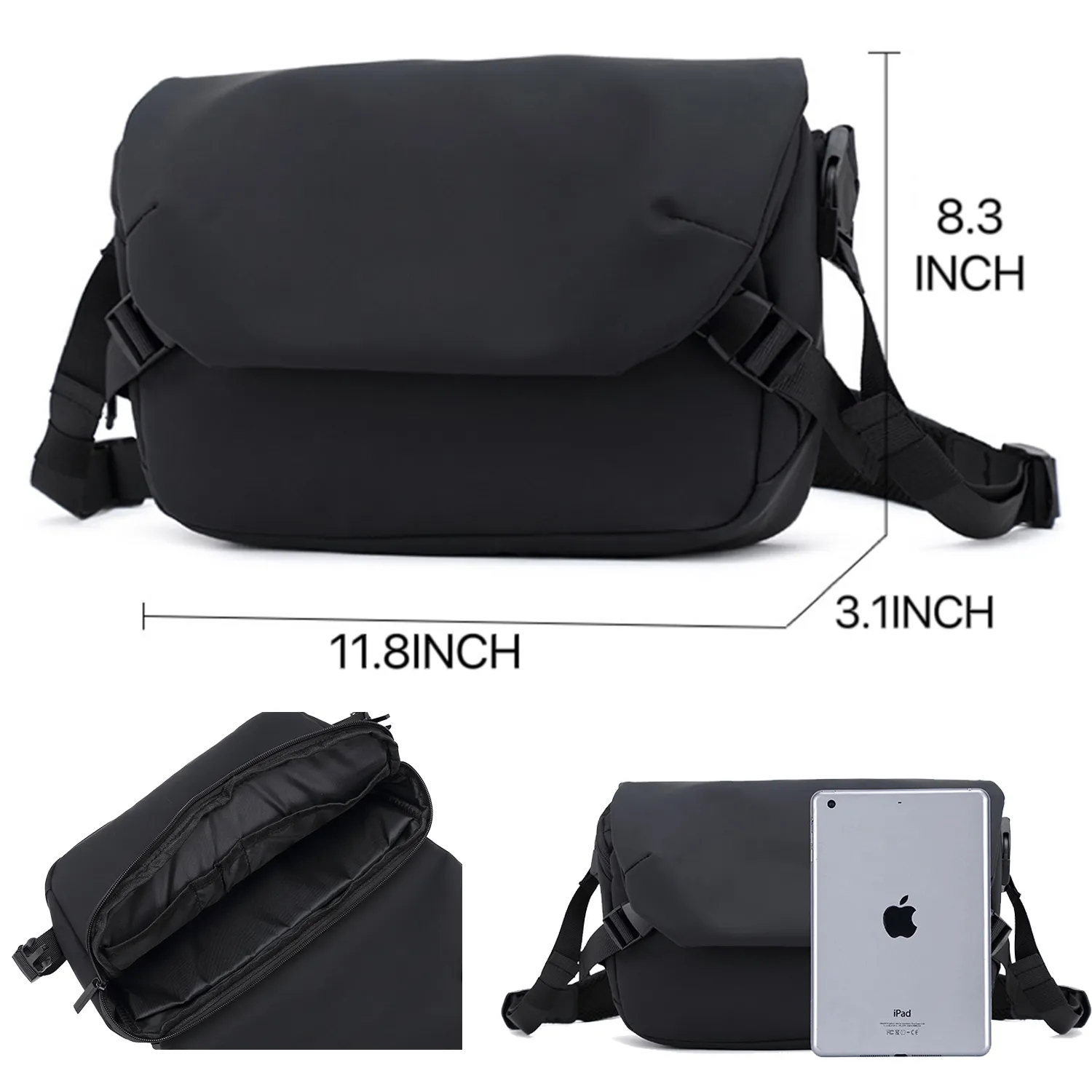 Men's One Fashion Student Casual Shoulder Bag 2