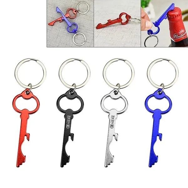 Key Shaped Aluminum Bottle Opener 3
