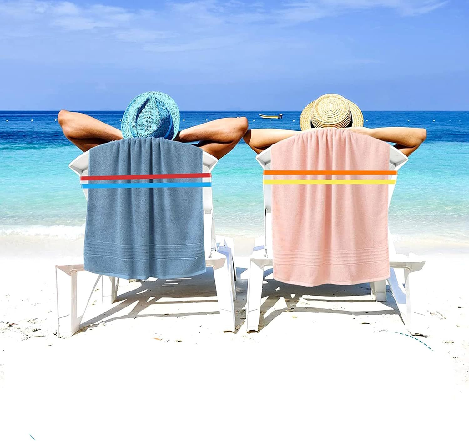 Stretchable Silicone Towel Band for Beach Chairs 3