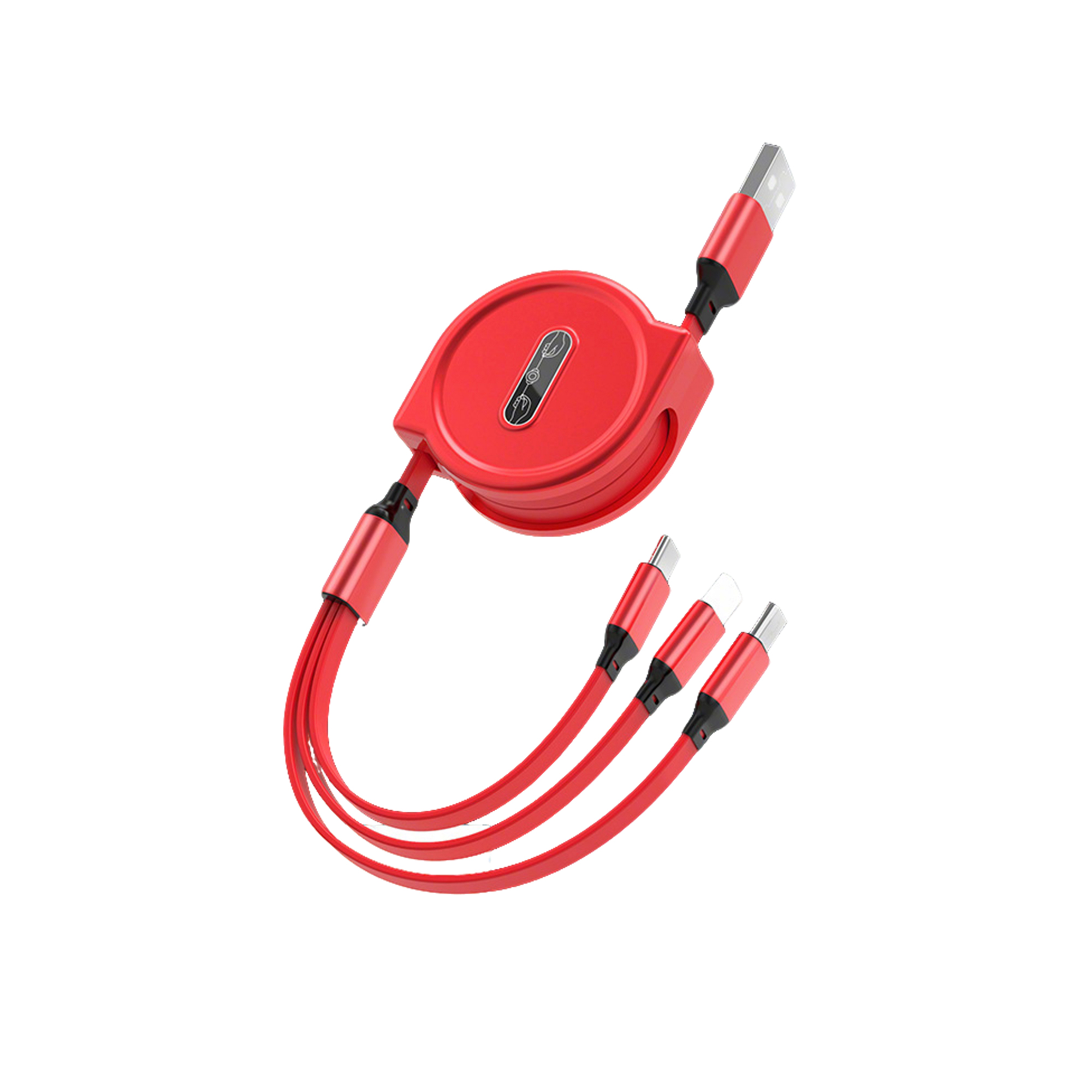 Retractable Multi Connector Charging Cable 3