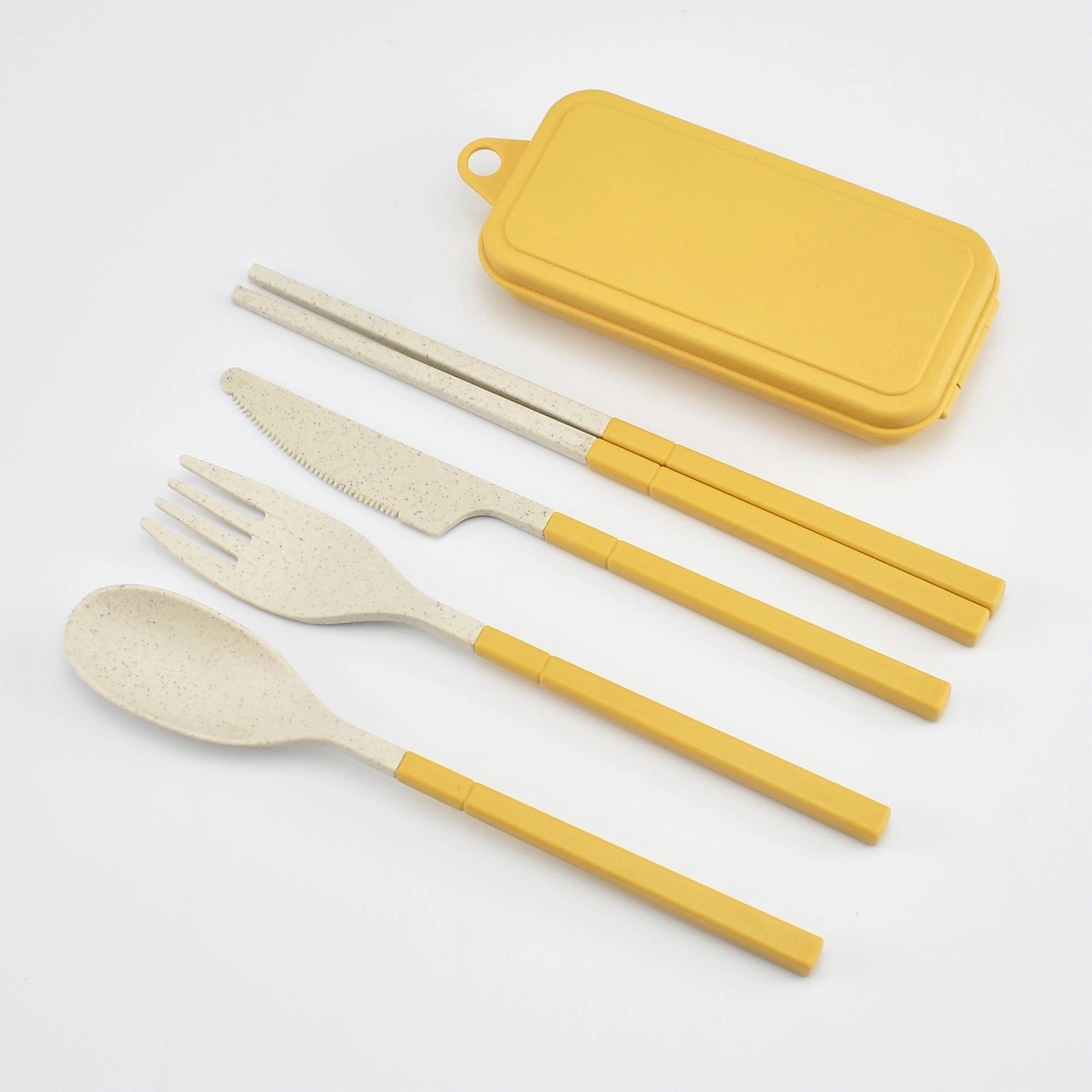 4 Pack Collapsible Portable Cutlery With Case 4
