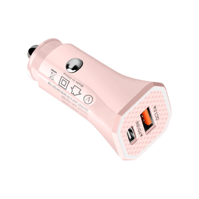 Custom Compact USB PD Dual Car Port Chargers 5