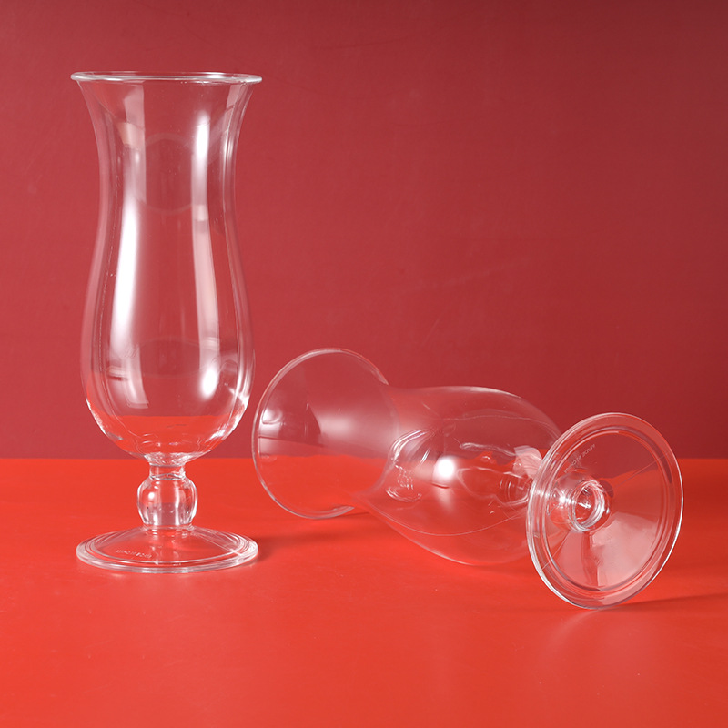 15oz Resistant Plastic Hurricane Glasses 4
