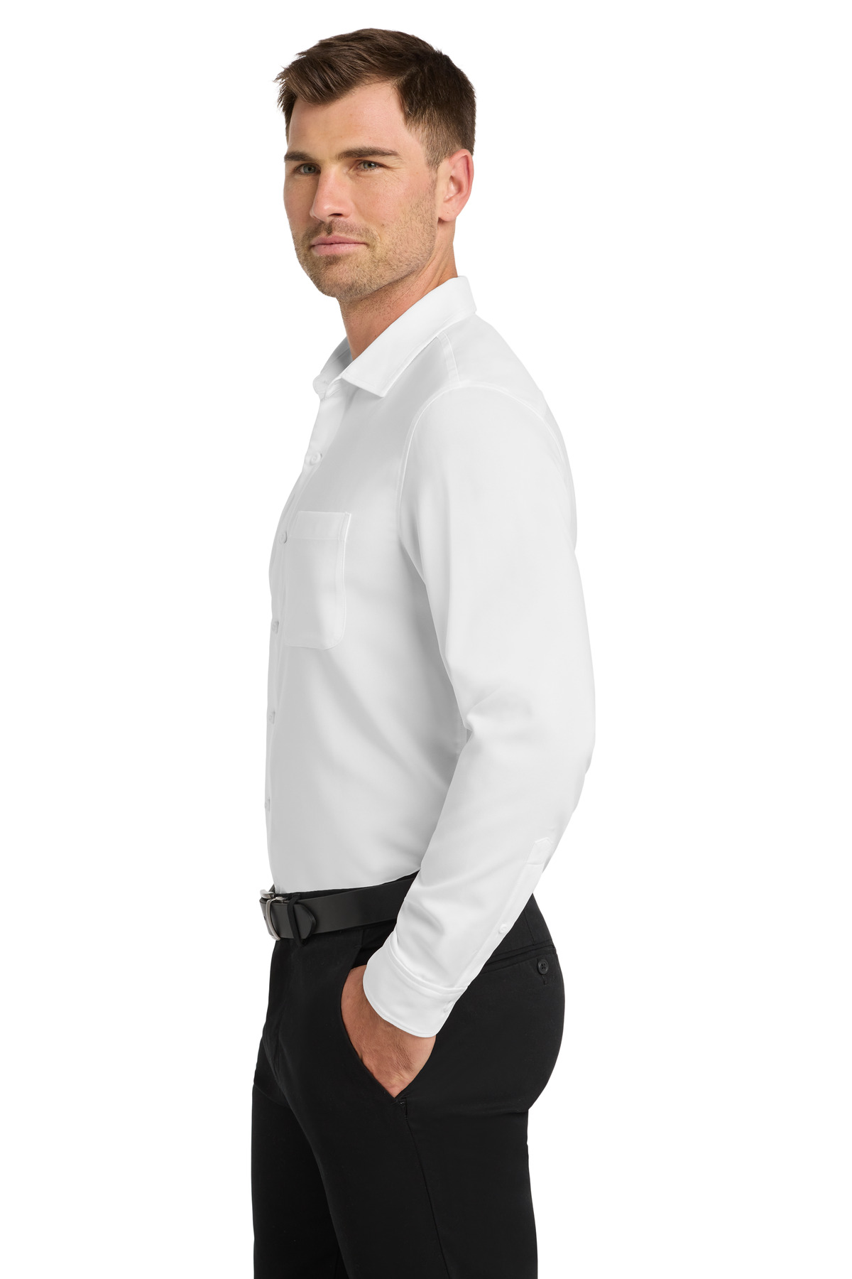 Port Authority Long Sleeve Performance Staff Shirt 14