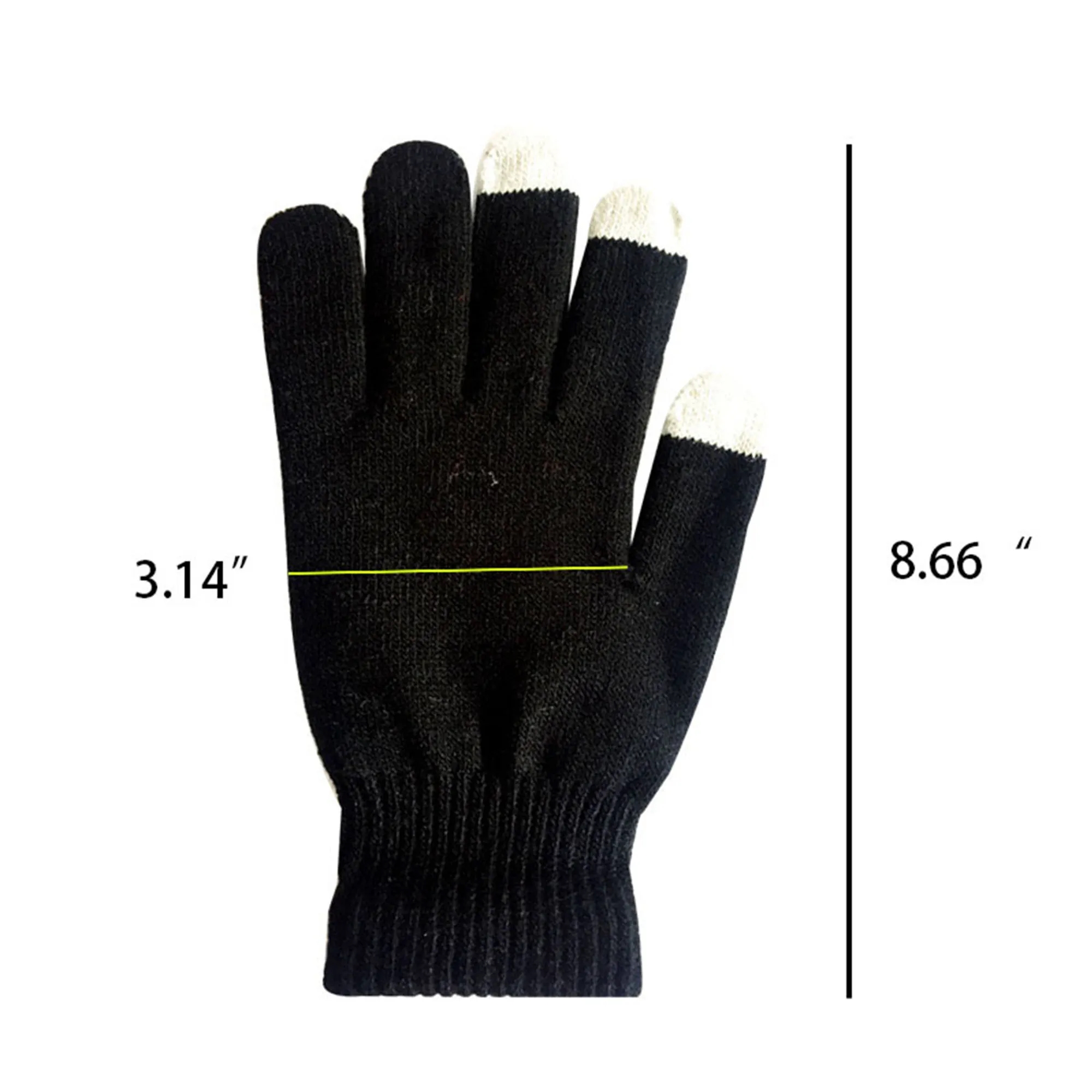Winter Touchscreen Knitted Gloves 7