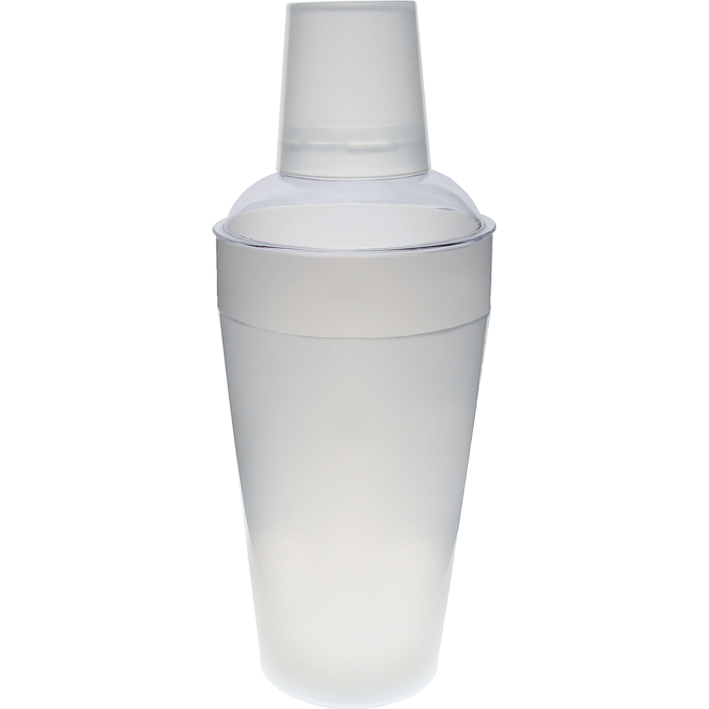 20oz 3 Piece Plastic Cocktail Shaker 2