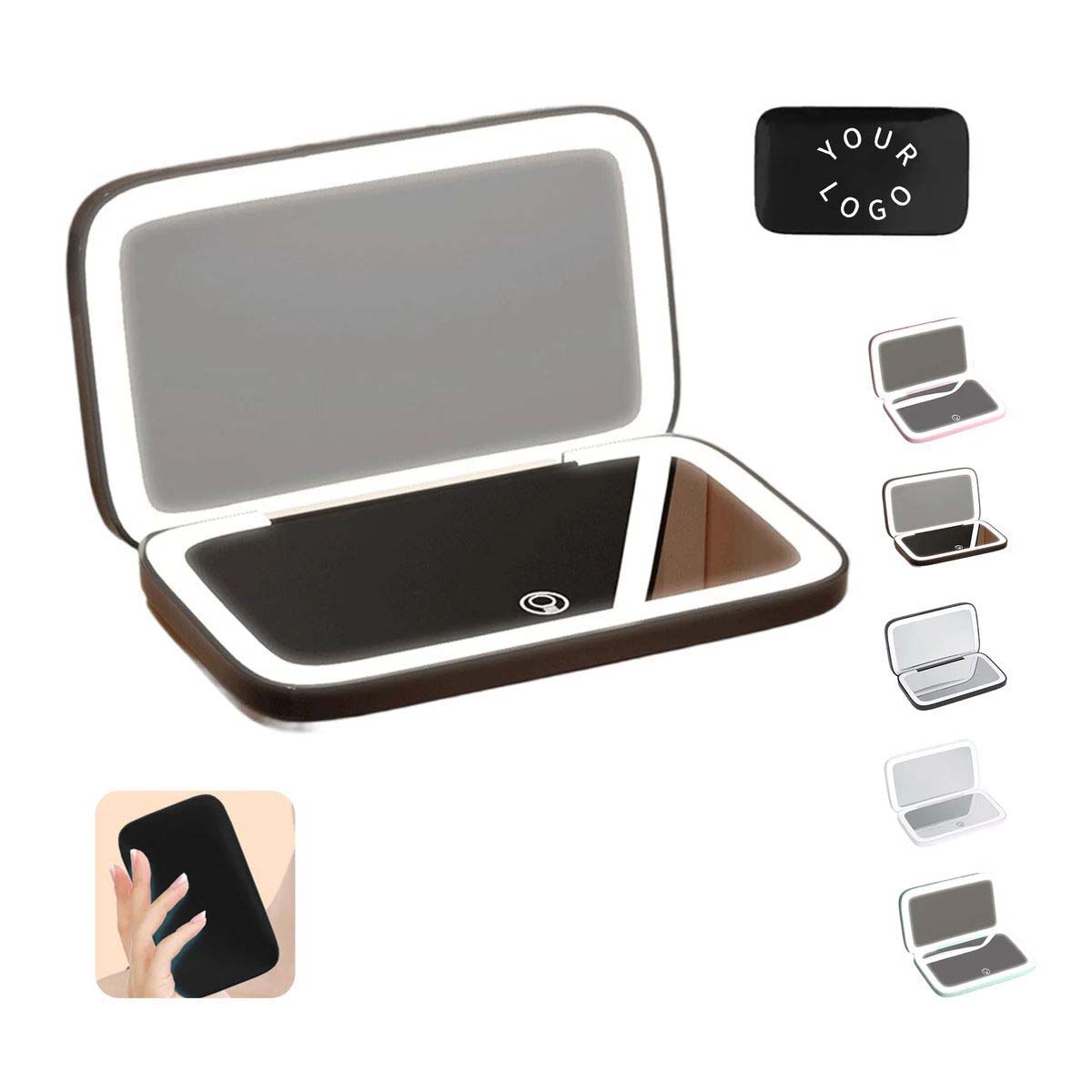 Portable Makeup Mirror with Type C Charging 2