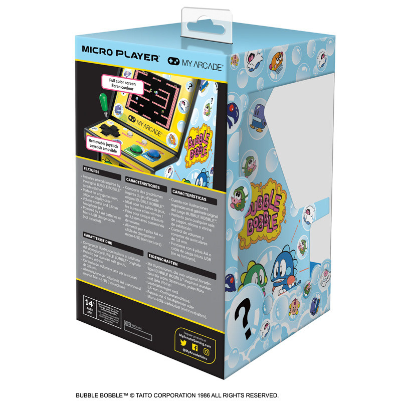 BUBBLE BOBBLE™ Micro Player by My Arcade 6